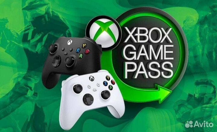 Подписка Xbox game pass + покупка игр