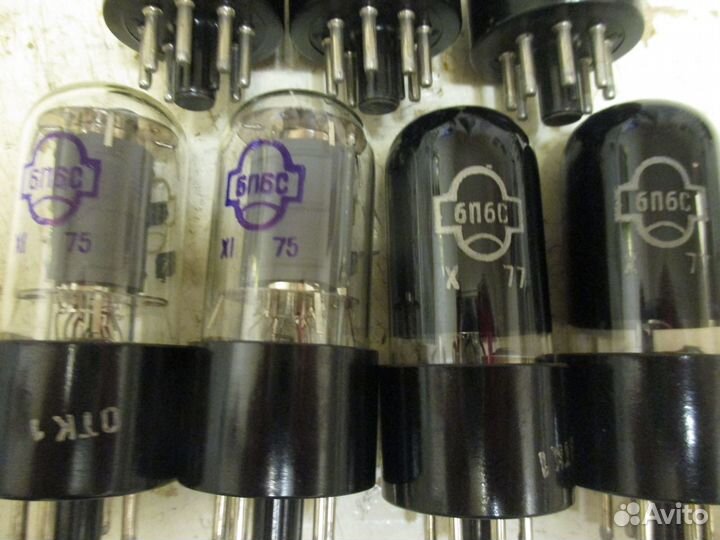 Радиолампы, транзисторы 6Н13С, 6П3С,6П6С,6Н9С и др