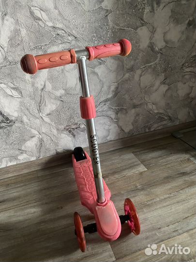 Самокат детский трехколесный