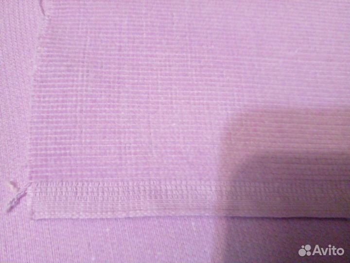 Отрезы ткани, нат. шелк, х/б, вельвет