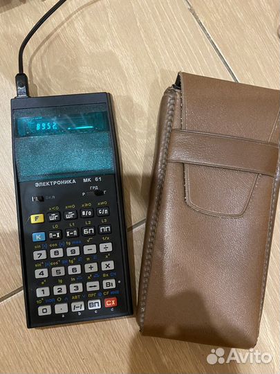 Калькулятор Электроника СССР Мк61