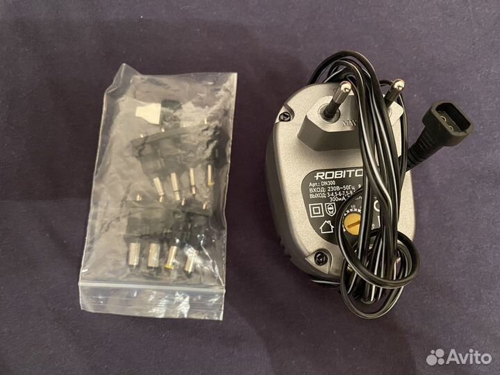 Robiton DN300 Блок питания, 3-12В,0.3А,3.6Вт