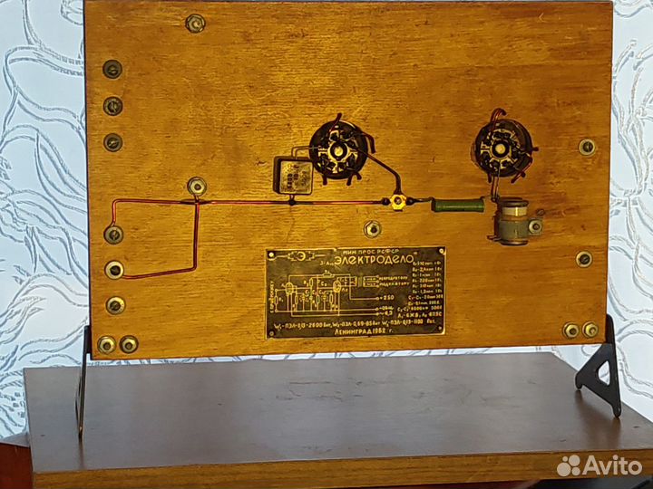 Макет лампового усилителя 