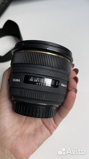 Объектив sigma 50mm 1.4