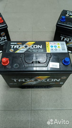Аккумулятор 100 а/ч taxxon Asia R+ пуск 780