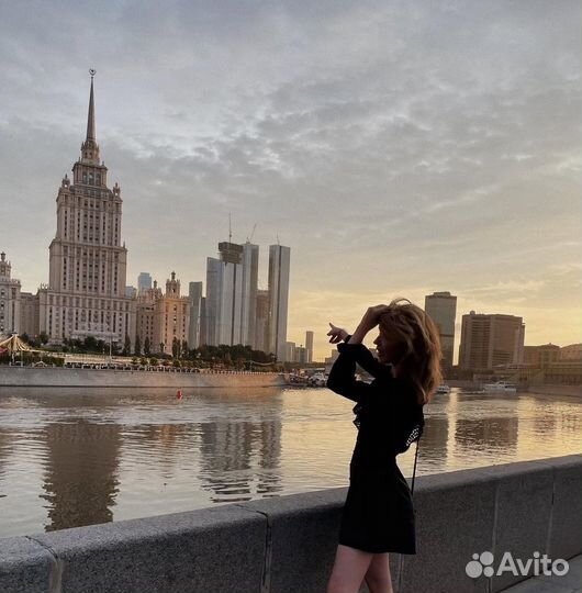 Платье женское черное