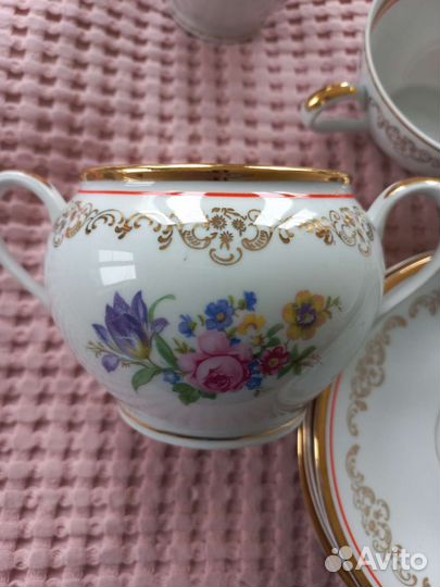 Сервиз чайный, ГДР. Отдельные предметы. Reinecke