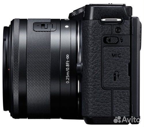 Фотоаппарат Canon EOS M6 Mark II + 15-45 IS STM +