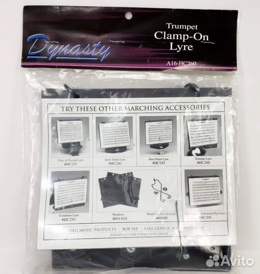 Пюпитр мини для духовых инструментов