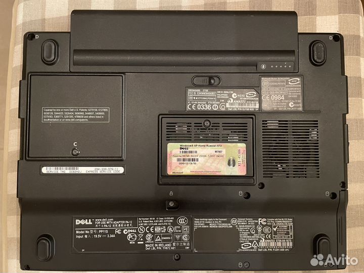 Ноутбук Dell XPS M1210 PP11S