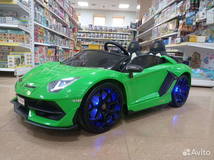 Электромобиль Lamborghini Aventador SVJ (A111MP)