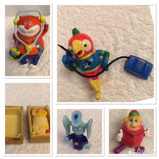 Фигурки киндер сюрприз и ландрин