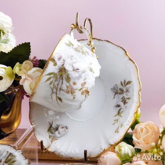 Чайная пара Limoges. France