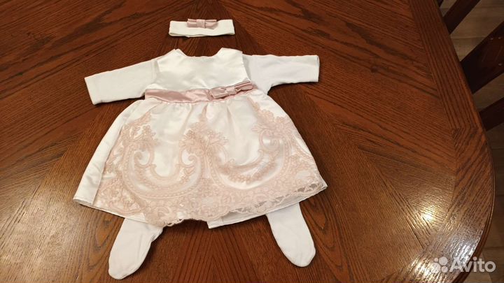 Комплект на выписку для девочки