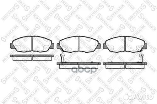 335 002-SX 324 02D5080M-01FO633881 колодки