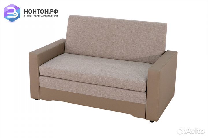 Диван выкатной Виктория-5 светло-бежевый