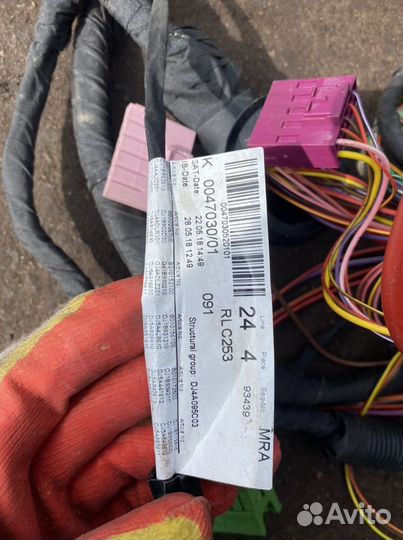 Проводка подкапотная Mercedes Glc W253 651 2018