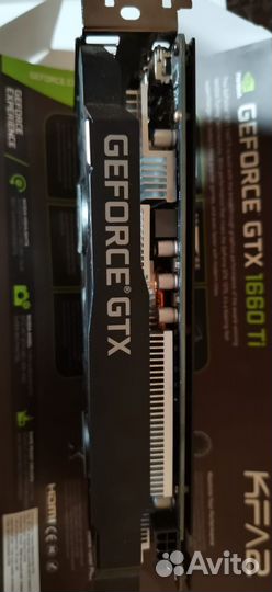Видеокарта KFA2 gtx 1660 Ti