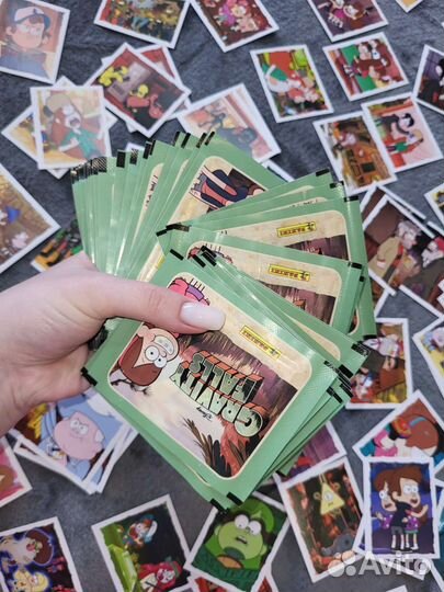 Гравити фолз наклейки Panini