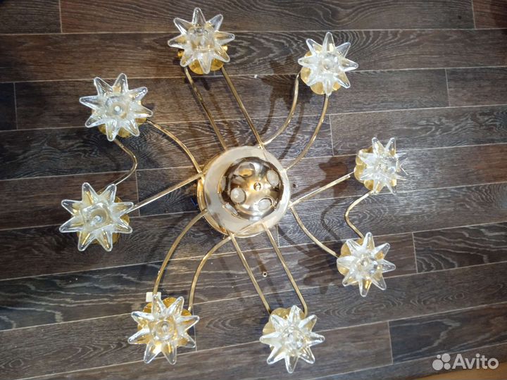 Люстра потолочная бу