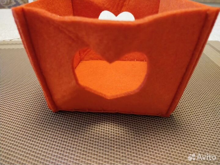 Корзинка фетровая для упаковки