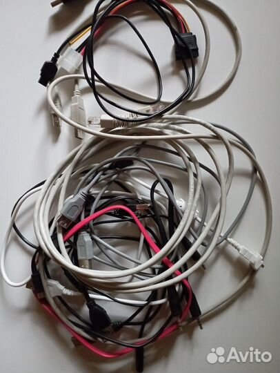 Переходники, кабель USB (пачкой)