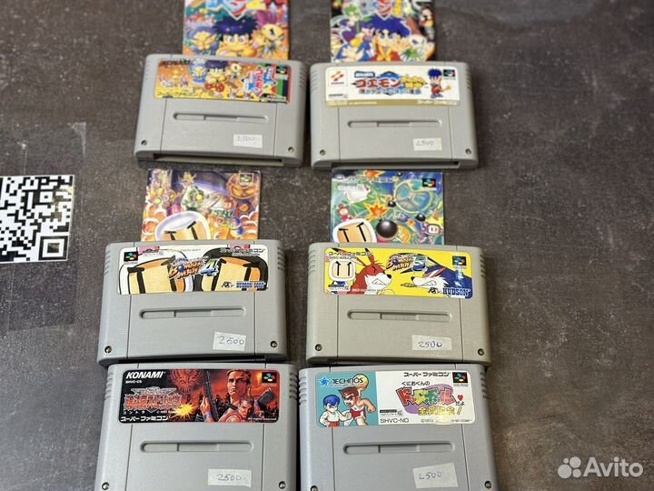 Картриджи для Super Famicom оригинальные