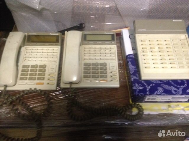 Атс Panasonic KX-TD816RU +3 сетевых тел. и расшир