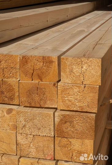 Брус Осина 150*150 мм ГОСТ