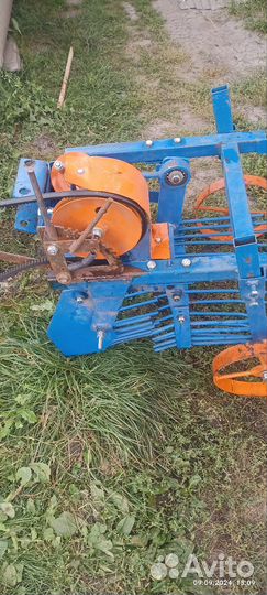 Картофелекопалка для мотоблока