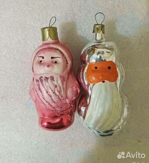 Елочные игрушки СССР