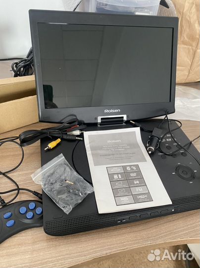 Портативный dvd-плеер с тв