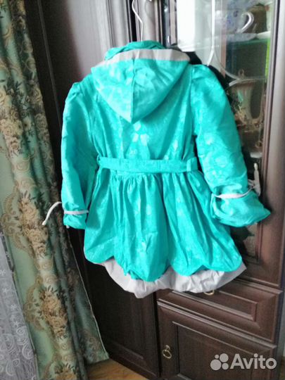 Плащ-пальто для девочки