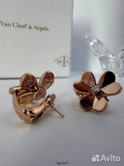 Серьги Van Cleef