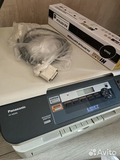 Принтер лазерный мфу panasonic kx-mb263