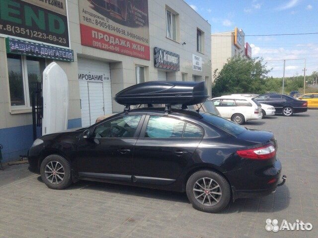 Автобокс Koffer-430 черный, 430 л