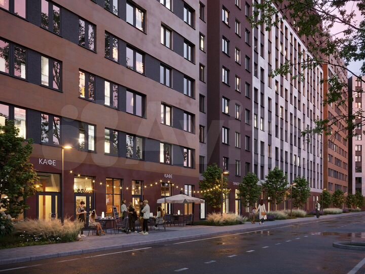 2-к. квартира, 56,9 м², 8/12 эт.