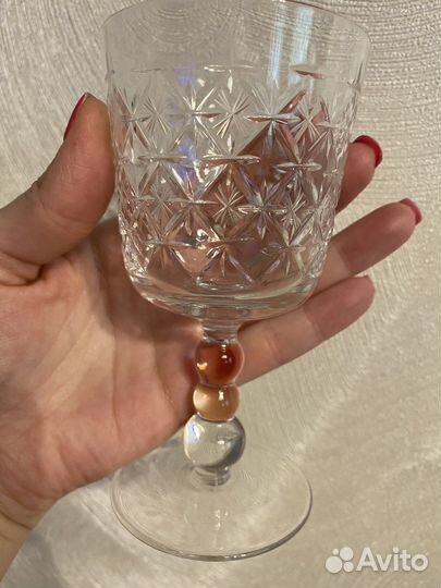 СССР Хрустальные фужеры (стопки)