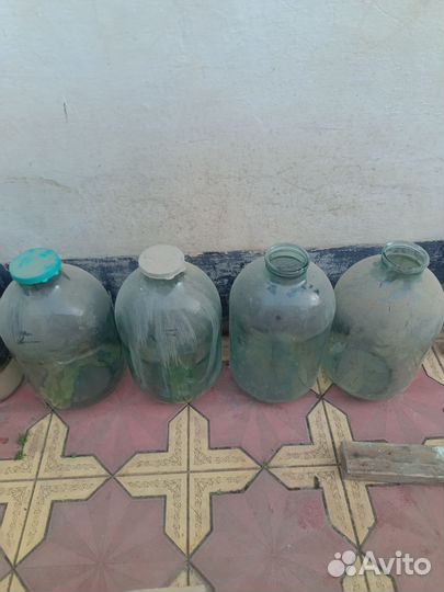 Банка 10 литров стеклянная