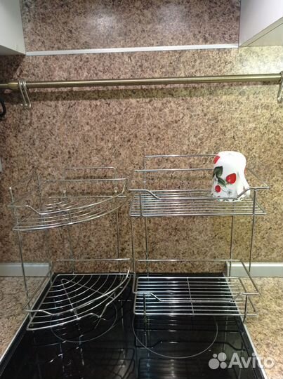 Полки для ванной, кухни