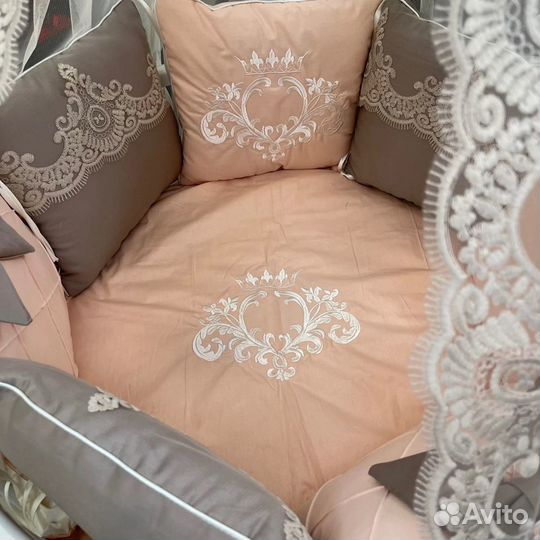 Кроватка - трансформер 6 в 1 белая