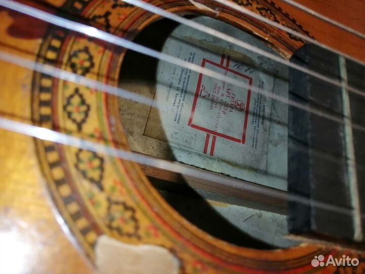 Ленинградская гитара 6 струнная