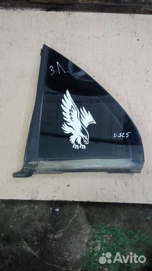 Стекло заднее правое левое глухое Opel Omega B