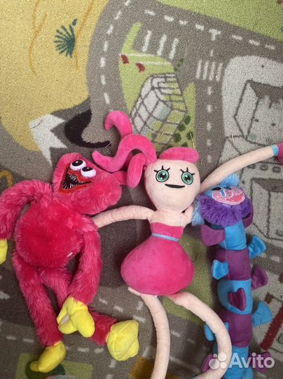 Мягкая игрушка хаги ваги киси миси большая мамочка