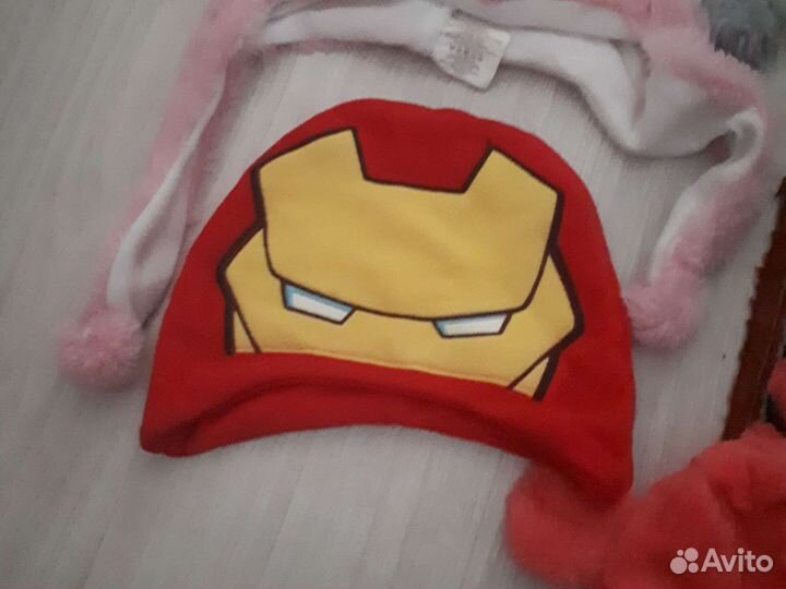 Детские шапочки характерные