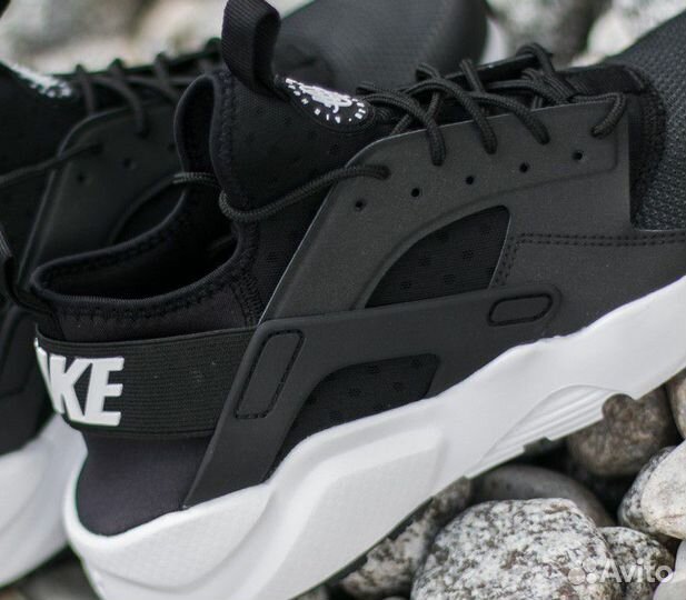 Nike Air Huarache Run Ultra Black White