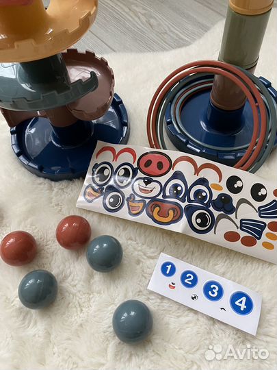 Новые Развивающие пирамидки для малышей игровые