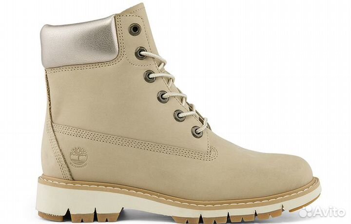 Timberland Lucia Wy 6 Inch Waterproof Boot 'Beige Dragonfly' Women's (36)