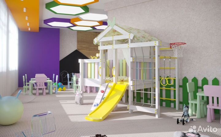 Игровой комплекс от производителя Baby club 3