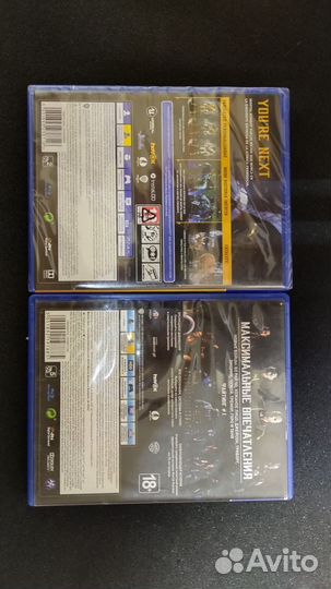 Игра Mortal Kombat XLи11 для PS4 Русские субтитры